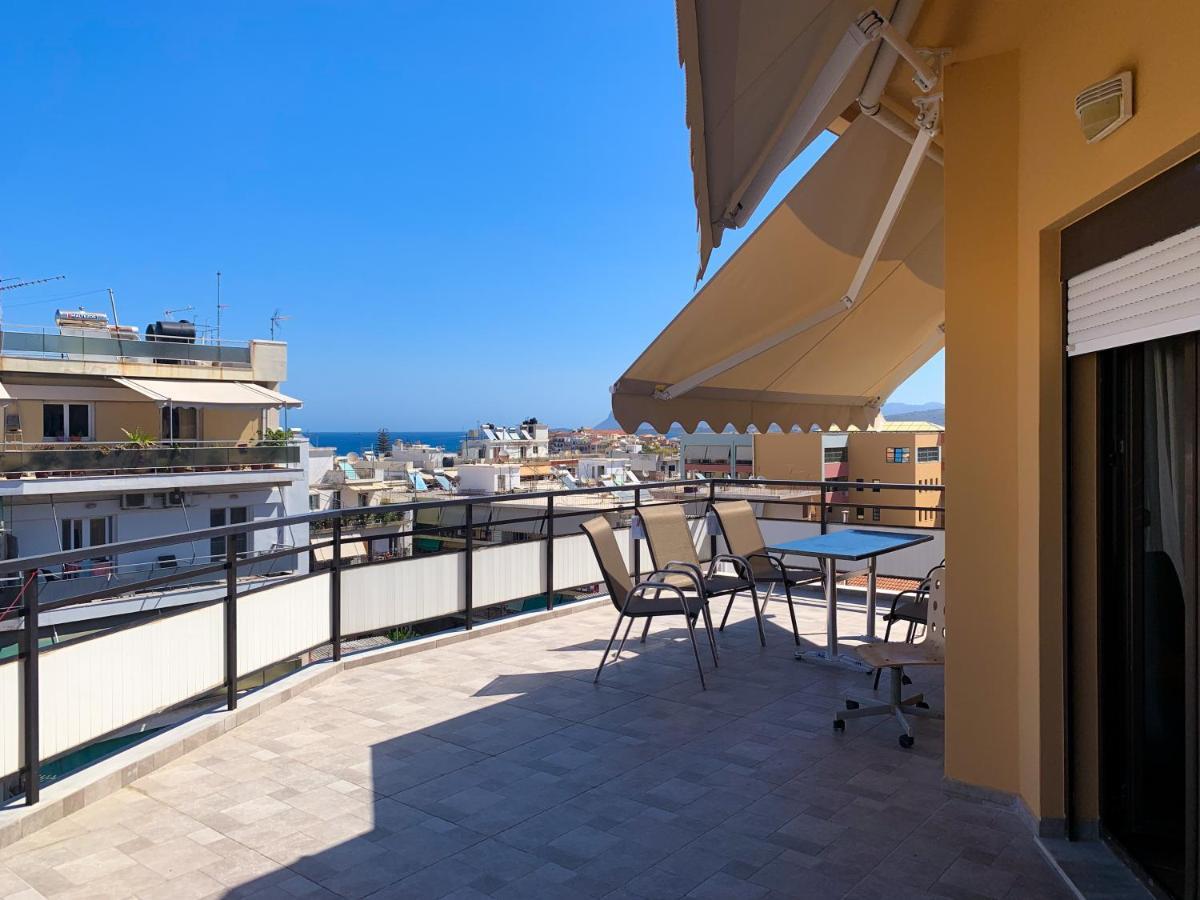 Central Huge Apartment Ханья Экстерьер фото